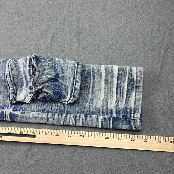 GFTD Los‎ Angeles Jeans Mens 30 Distressed Stretch Pockets Skinny Punk NWT - Picture 9 of 9